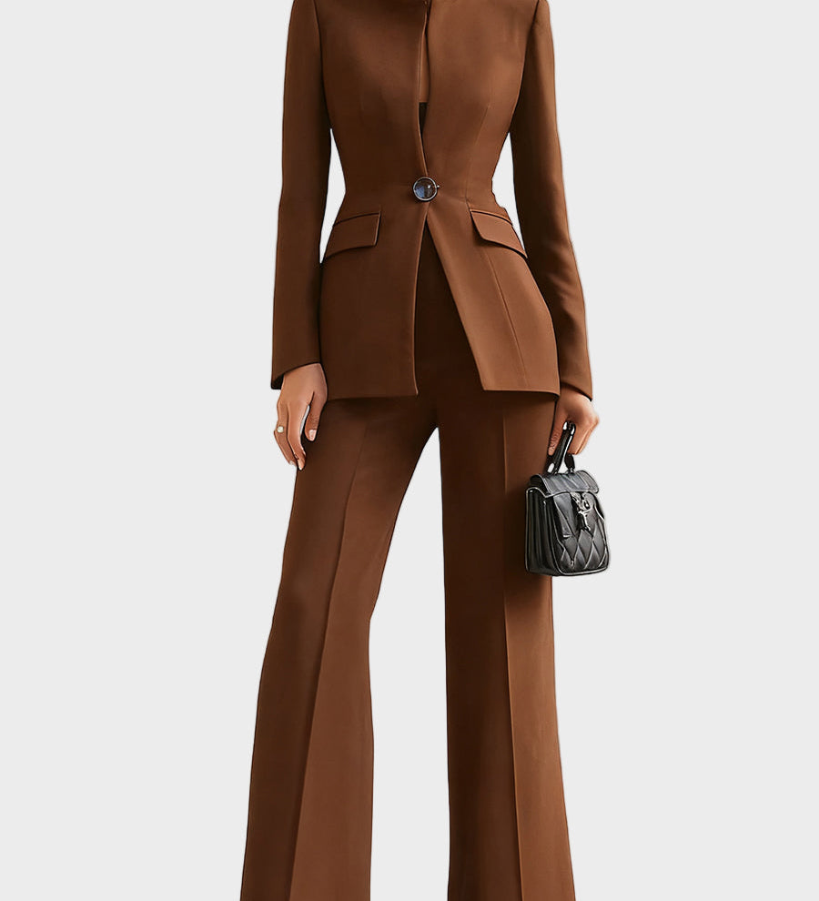 Jade - Elegantni komplet s jaknom i hlačama