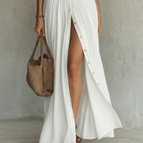 Suzanne - Maxi haljina s rever kragnom