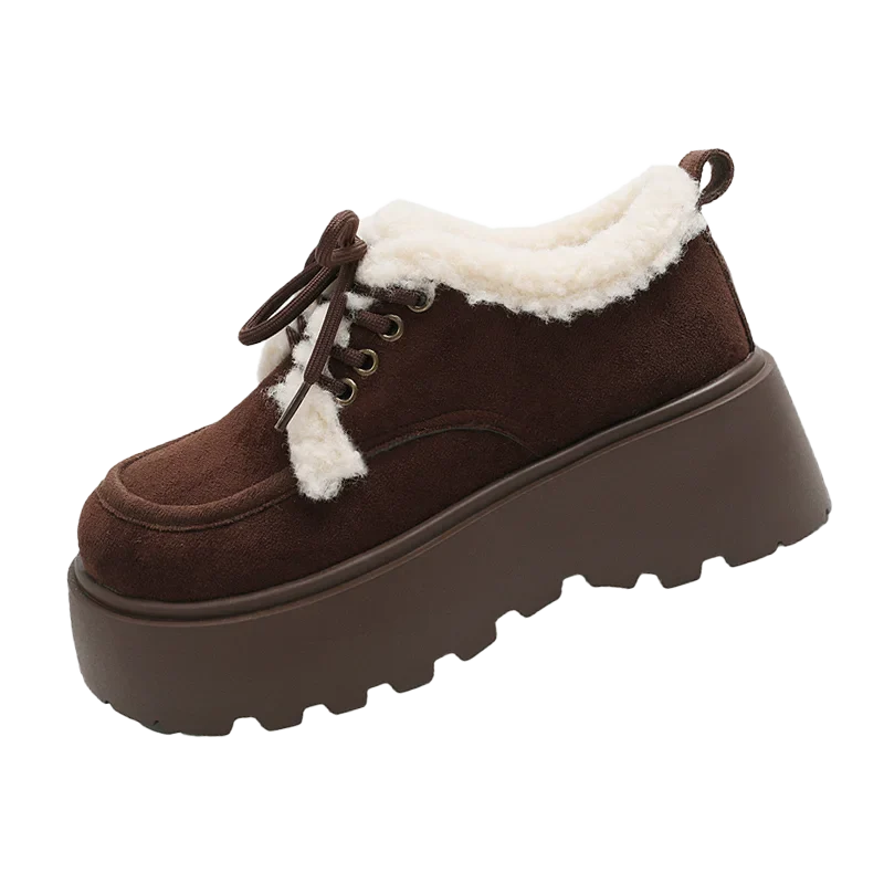 Gabriela | Zimske čizme s povišenjem i prirodnim šarmom