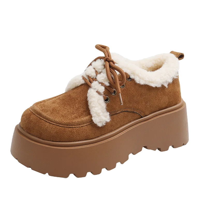 Gabriela | Zimske čizme s povišenjem i prirodnim šarmom