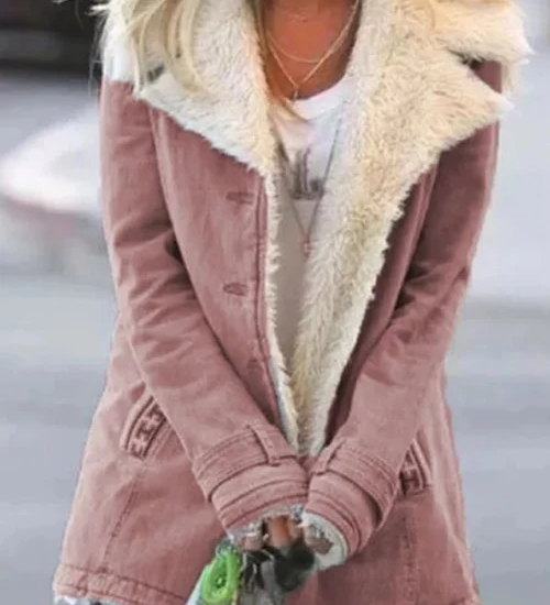 Andrea - Elegantni Douillette Jas