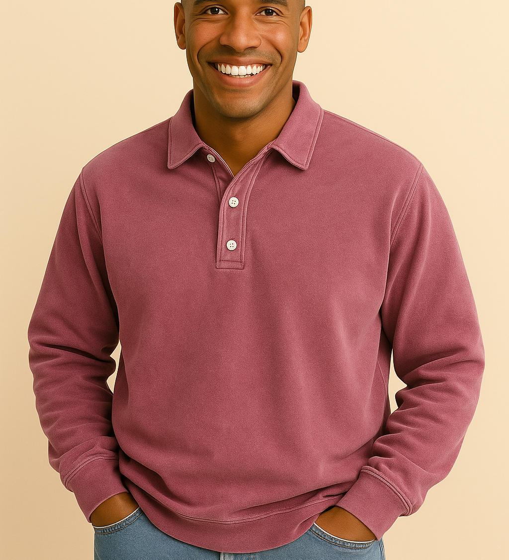 Marko | Retro Grad T-Shirt with Long Sleeves